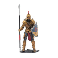 Leonidas the Time Displaced King -Vitruvian H.A.C.K.S. 1:18 Scale Action Figure by Boss Fight Studio Llc in detailed armor with spear and shield