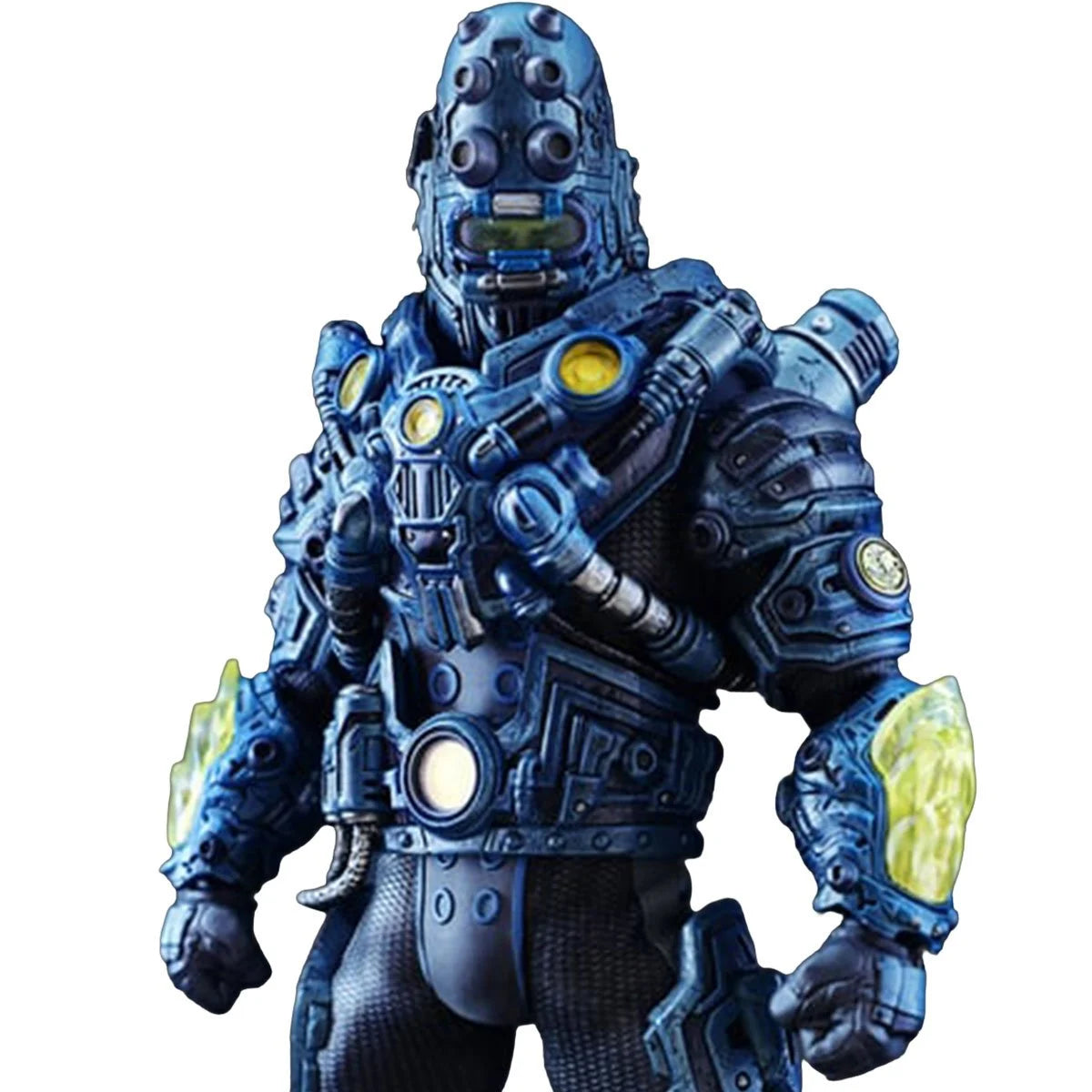 Baron Bends Leviathan Armor Rumble Society One:12 Collective Action Figure by Mezco Toyz Light-Up 6.7 in