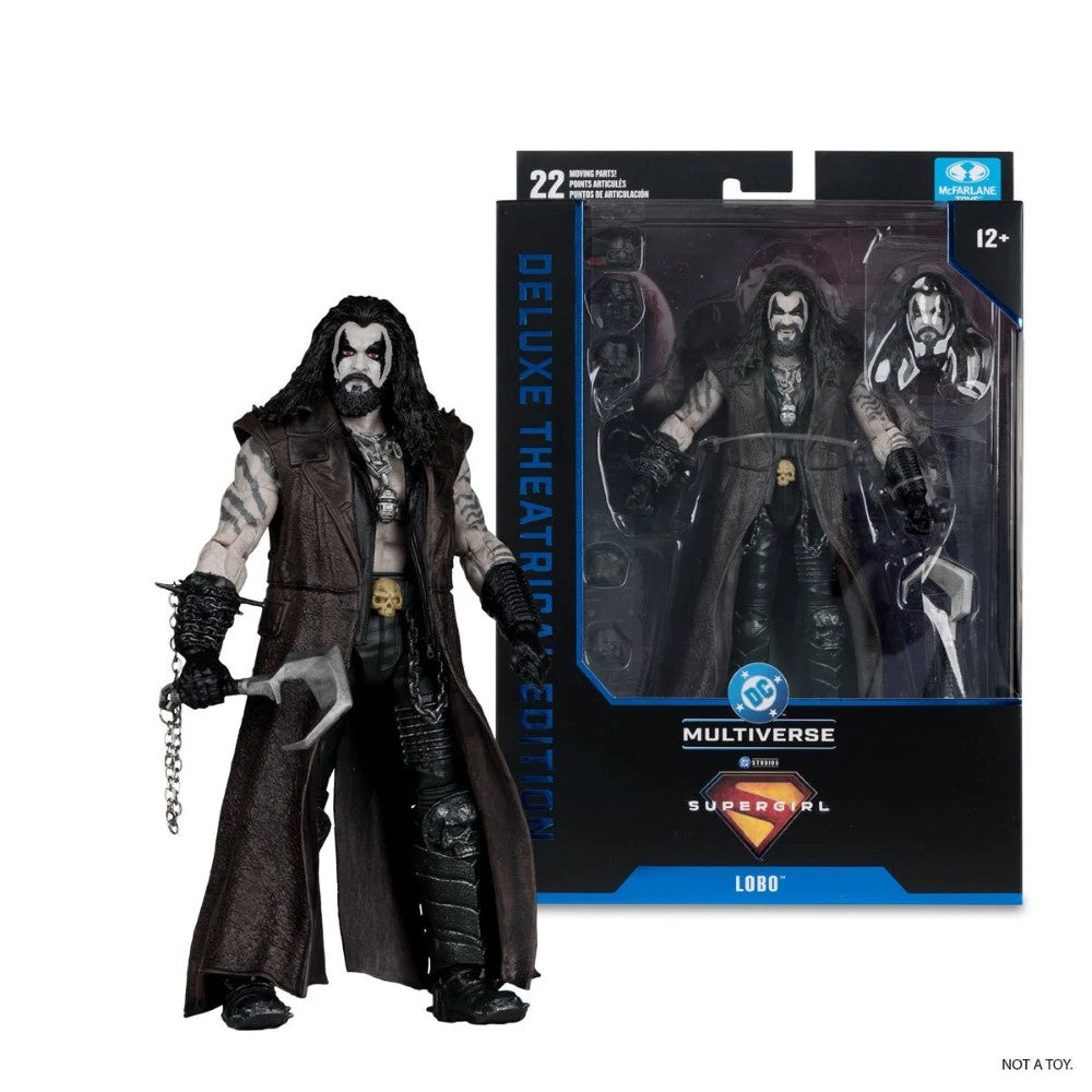 Lobo DC Multiverse Supergirl Movie DC Multiverse Lobo Supergirl Movie 7-Inch Action Figure McFarlane Toys new in box collectible