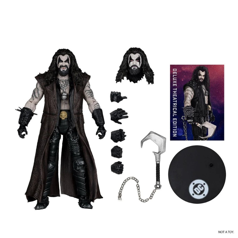 Lobo DC Multiverse Supergirl Movie DC Multiverse Lobo Supergirl Movie 7-Inch Action Figure McFarlane Toys new in box with accessories