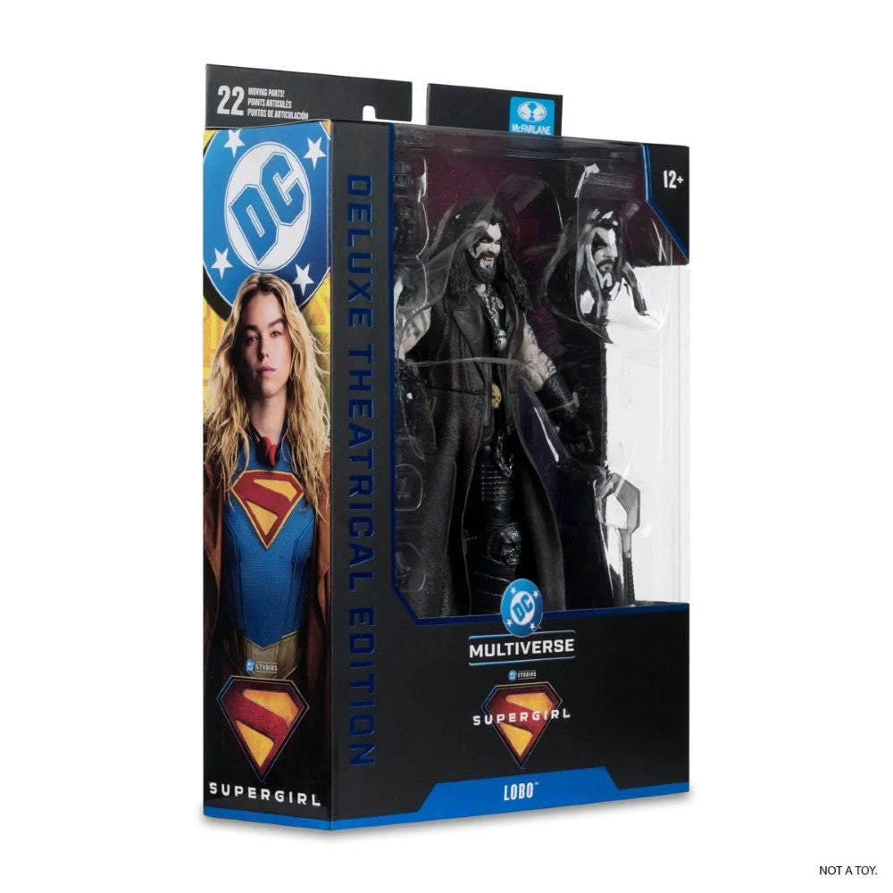 Lobo DC Multiverse Supergirl Movie DC Multiverse Lobo Supergirl Movie 7-Inch Action Figure McFarlane Toys new in box deluxe edition