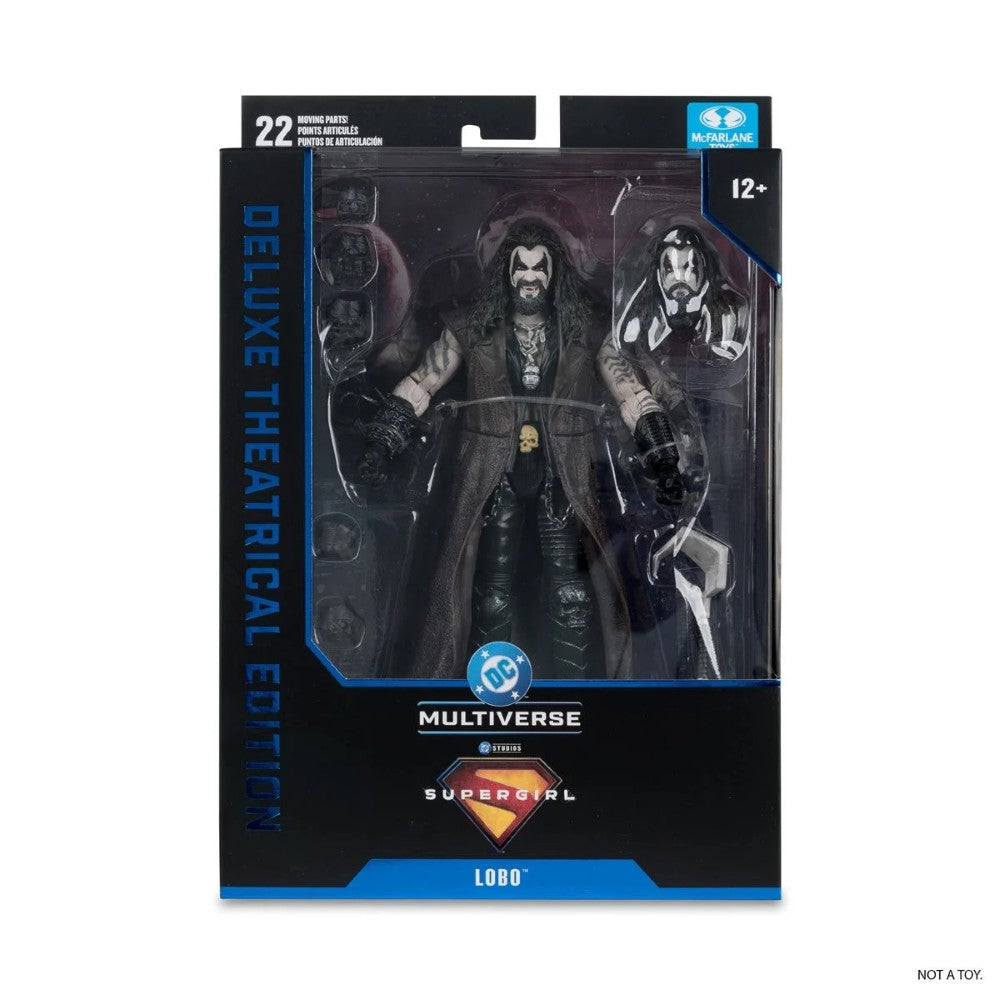 Lobo DC Multiverse Supergirl Movie DC Multiverse Lobo Supergirl Movie 7-Inch Action Figure McFarlane Toys new in box deluxe edition