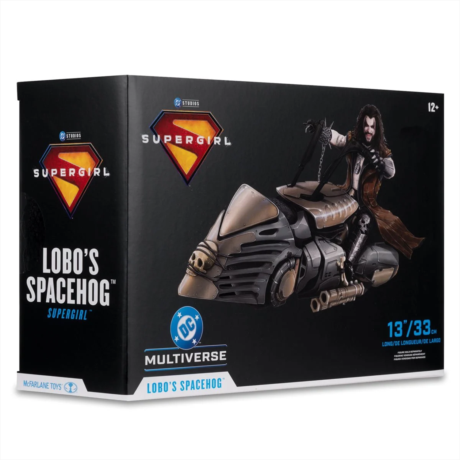 Lobo and Spacehog Vehicle DC Multiverse Supergirl Movie Action Figure Set McFarlane Toys new in box collectible