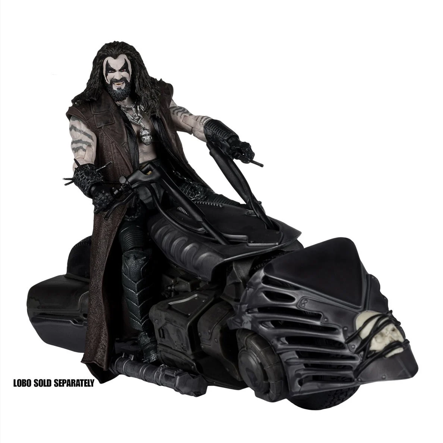 Lobo's Spacehog Vehicle DC Multiverse Supergirl Movie Deluxe Vehicle by McFarlane new in box collectible black bike model
