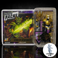 Vitruvian H.A.C.K.S. Action Figure: 10th Anniversary - King of Asperity "Lord of Chaos" new in box by Boss Fight Studio Llc