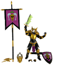 Vitruvian H.A.C.K.S. Action Figure: 10th Anniversary - King of Asperity "Lord of Chaos" new in box by Boss Fight Studio Llc