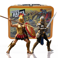 King Leonidas & The Female Knight of Accord (with Metal Lunchbox)Vitruvian H.A.C.K.S. Battle-Couples Combo by Boss Fight Studio Llc
