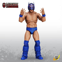 Dragon Lee Legends of Lucha Libre Premium 1:12 Scale 6" Action Figure by Boss Fight Studio Llc in blue wrestling attire new in box