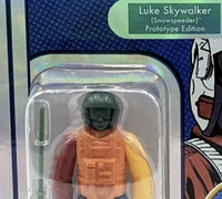 Luke Skywalker Snowspeeder prototype edition action figure in original Go Figment Star Wars packaging