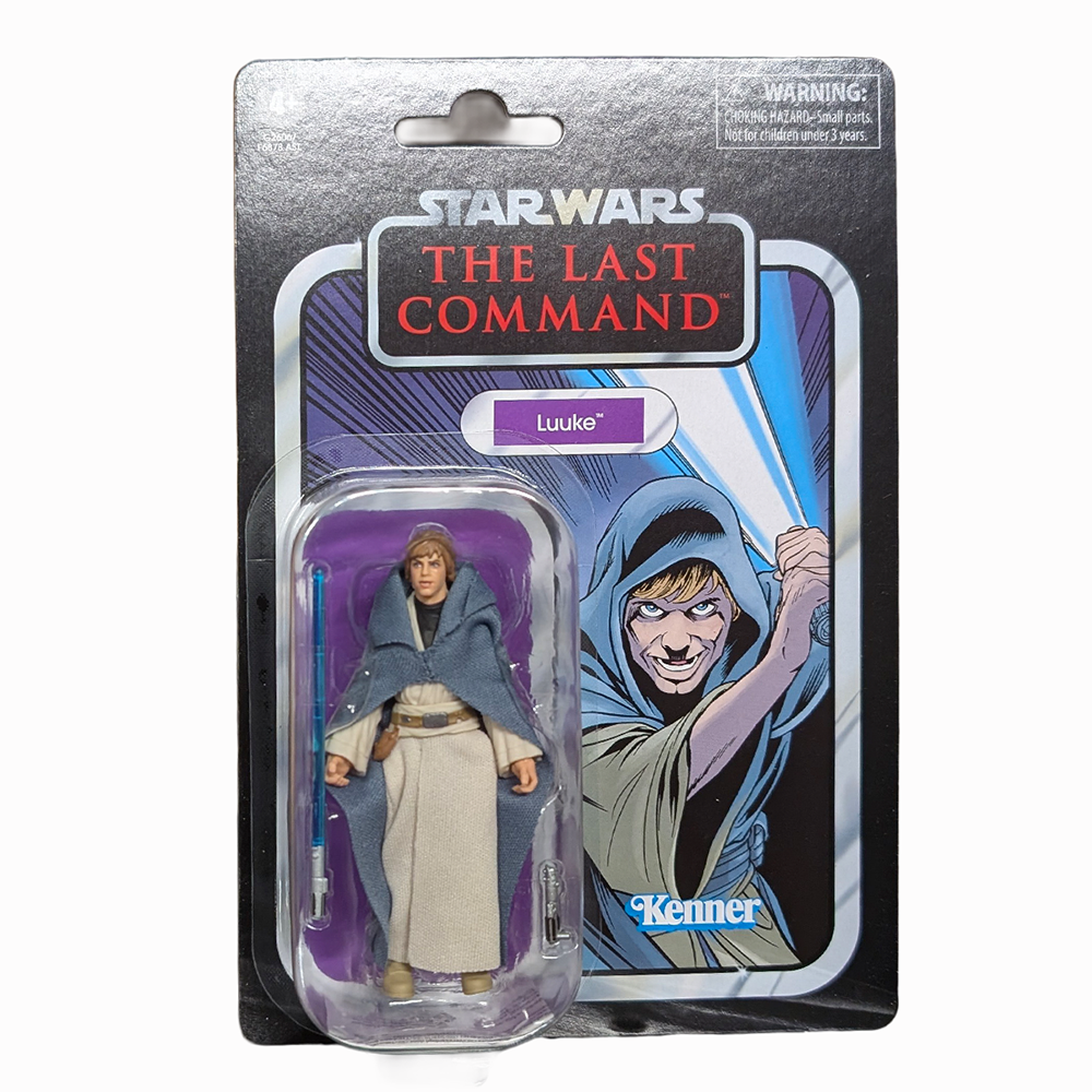 Luuke Skywalker 1:18 | 3.75" Star Wars The Vintage Collection Action Figure by Kenner in blister packaging