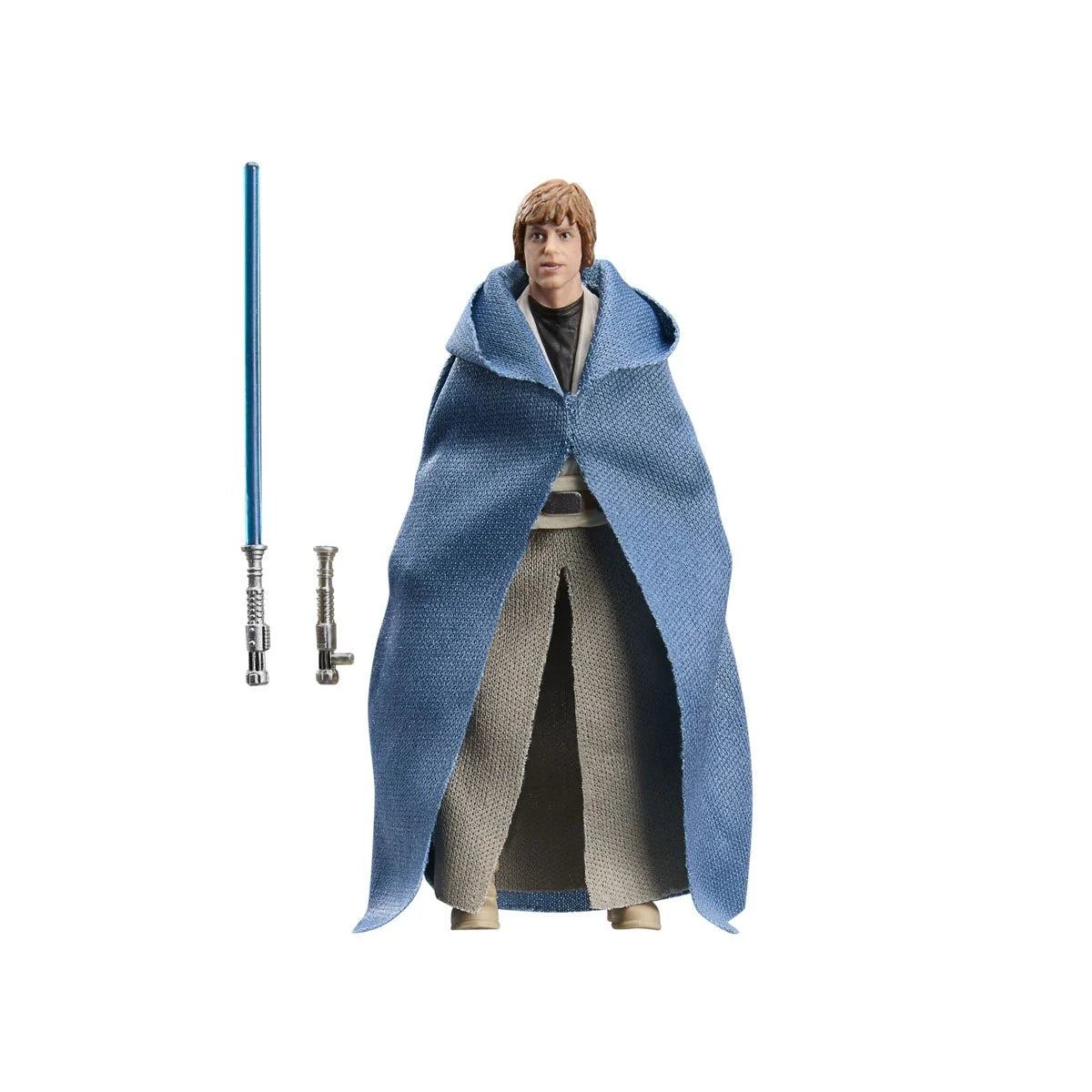 Luuke Skywalker Star Wars The Vintage Collection Action Figure Hasbro New by Kenner with fabric robes and blue lightsaber accessory