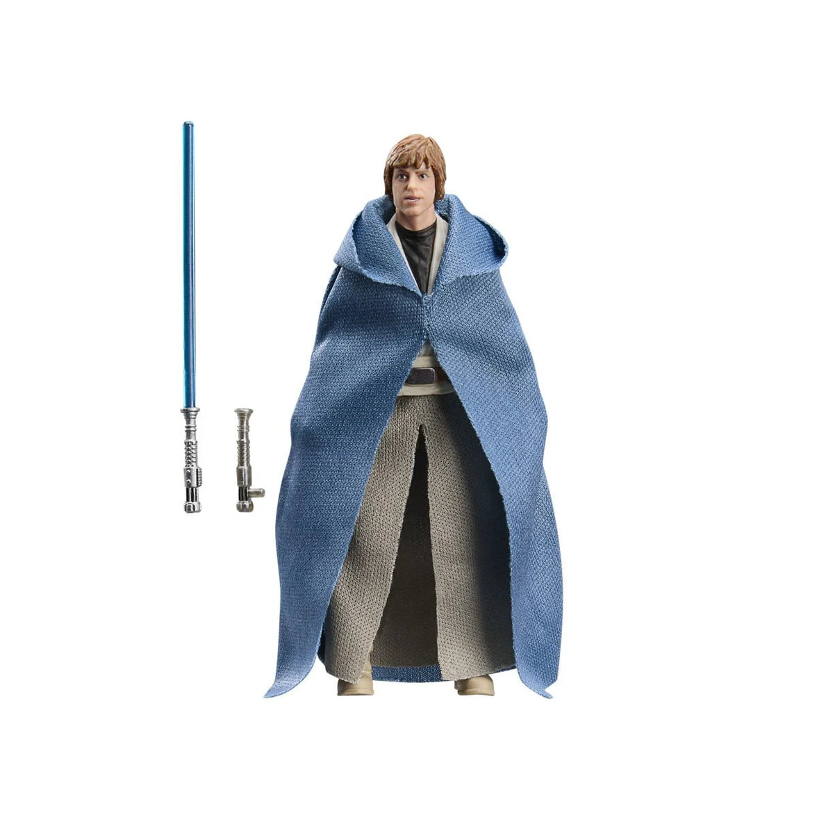 Luuke Skywalker Star Wars The Vintage Collection Action Figure Hasbro New by Kenner with fabric robes and blue lightsaber accessory