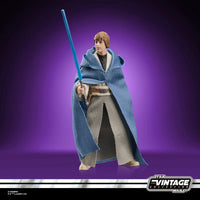 Luuke Skywalker Star Wars The Vintage Collection Action Figure Hasbro New with fabric robes and blue lightsaber by Kenner