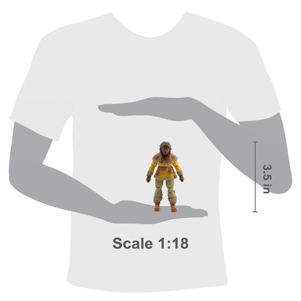 Gold Blank Female Figure - Vitruvian H.A.C.K.S. 10th Anniversary Action Figure 1:18 scale action figure from Boss Fight Studio Llc