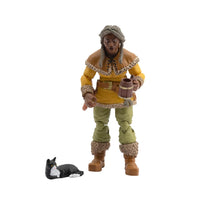 Madame Ruskin Dwarf Tavern Keeper Vitruvian H.A.C.K.S. Series 2 Fantasy 4" Figure new in box by Boss Fight Studio Llc with cat accessory