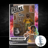 Madame Ruskin Dwarf Tavern Keeper Vitruvian H.A.C.K.S. Series 2 Fantasy 4" Figure new in box by Boss Fight Studio Llc