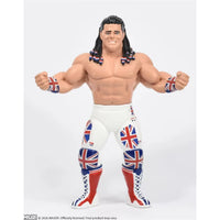 Davey Boy Smith Major Big Rubber Guys 1:9 Scale 8-Inch Posed Wrestling Figure by Major with UK flag attire and wristbands