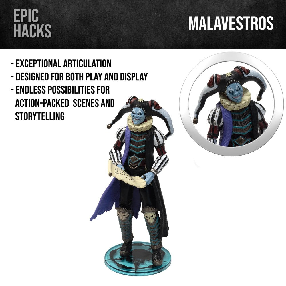 Malavestros Court of the Dead Epic Battle Action Figure - 1:18 Scale (4") new in box by Boss Fight Studio Llc collectible