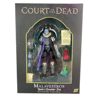 Malavestros Court of the Dead Epic Battle Action Figure - 1:18 Scale (4") new in box with accessories by Boss Fight Studio Llc