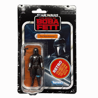 The Mandalorian Star Wars Retro Collection Action Figure 1:18 Scale BOBF by Kenner in vintage carded packaging