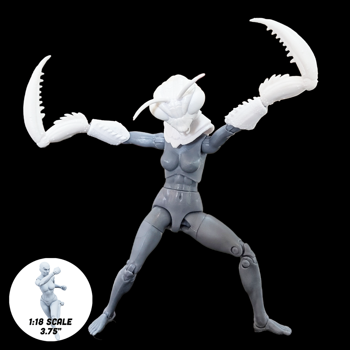 Vitruvian H.A.C.K.S. Mini-Kits: U-PICK Verified Choice Custom Action Figure Accessory Set HACKS by Boss Fight Studio Llc new in box white mantis parts