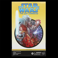 Star Wars The Last Command comic cover featuring Mara Jade, Luke Skywalker, and Joruus C’baoth artwork