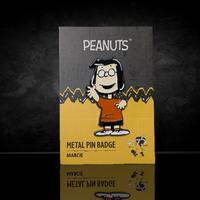 Peanuts Snoopy 75th Anniversary Pin Badge Collection U-Pick Snoopy and Charlie Brown by K-Wonderland featuring Marcie pin badge