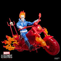 Marvel Legends Series Ghost Rider Johnny Blaze 6-Inch Action Figure with Motorcycle by Hasbro, new in box collectible toy