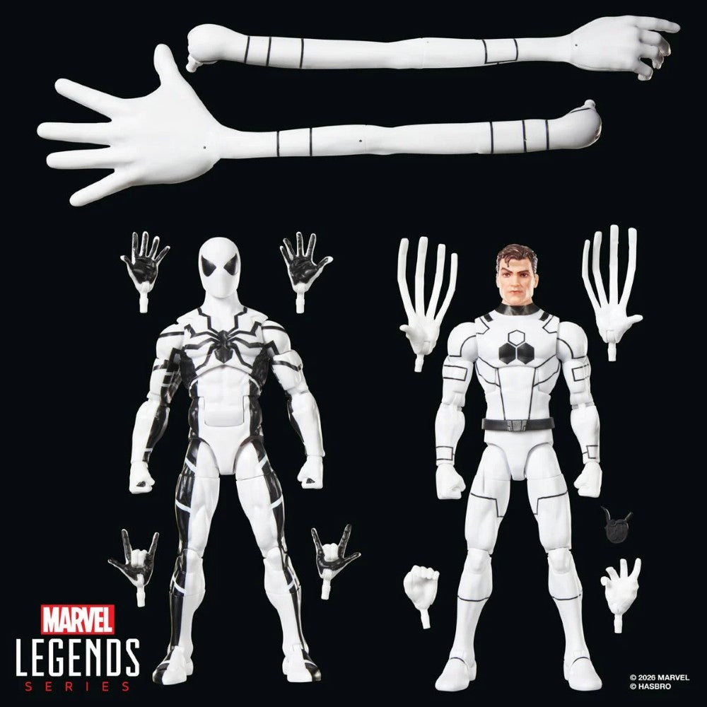 Marvel Legends Series Future Foundation Mister Fantastic & Spider-Man Action Figures Two-Pack by Hasbro new in box collectible