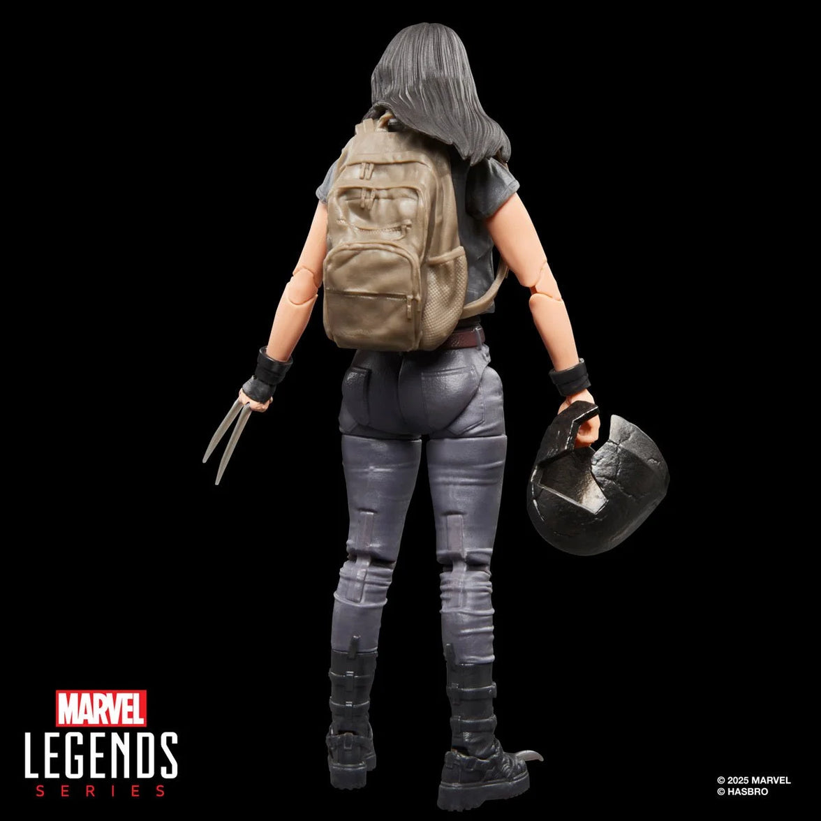 Marvel Legends X-23 6" Action Figure Deadpool Wolverine Movie Hasbro New with backpack and damaged helmet accessory