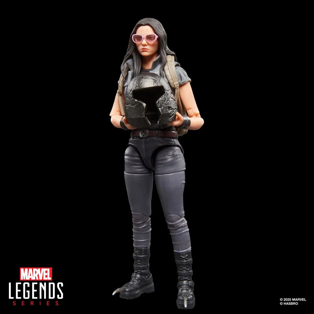 Marvel Legends X-23 6" Action Figure Deadpool Wolverine Movie Hasbro New holding a cracked helmet accessory