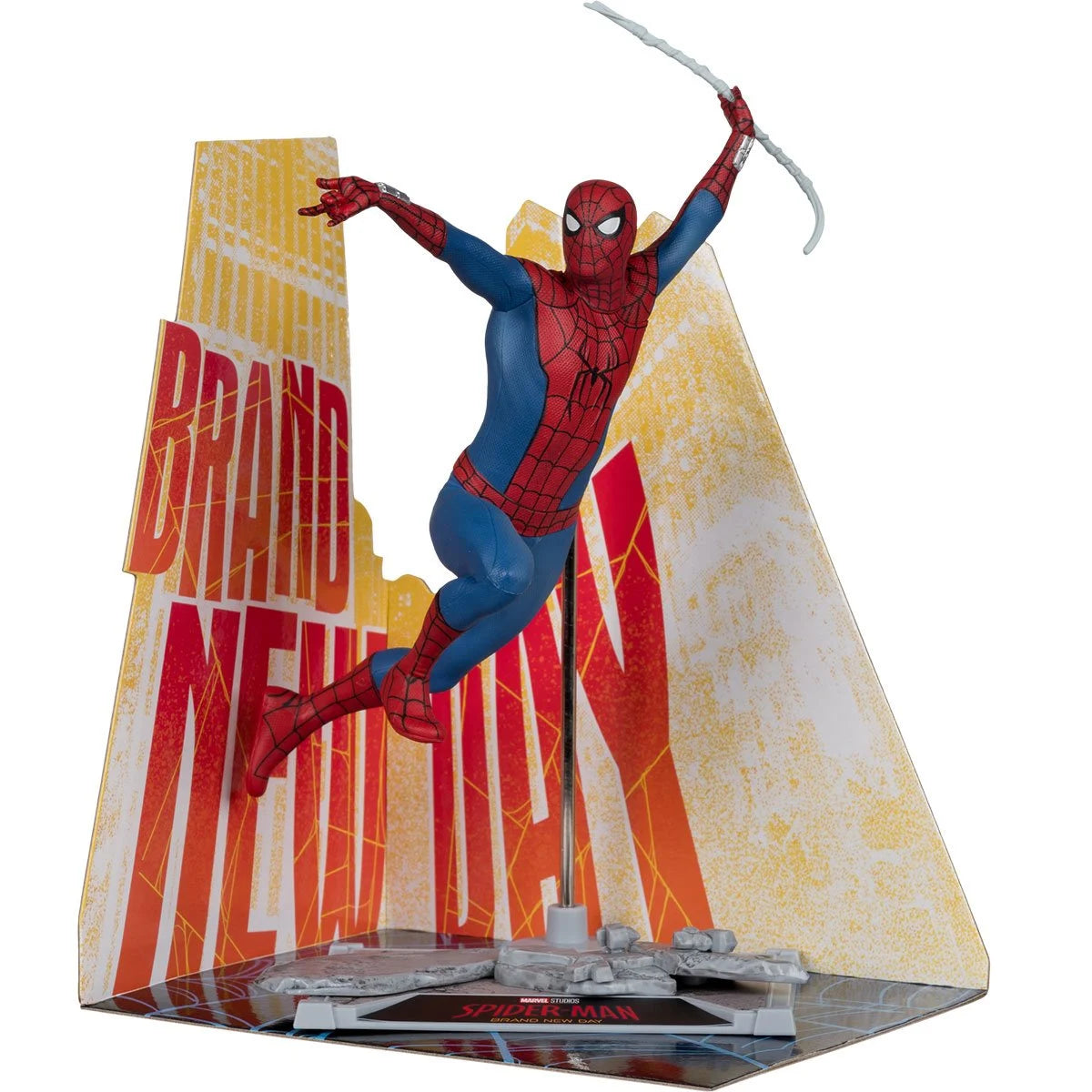 Spider-Man - Brand New Day 1:10 Scale Posed Figure Scene McFarlane Toys by Hasbro