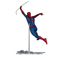 Spider-Man - Brand New Day 1:10 Scale Posed Figure Scene McFarlane Toys by Hasbro, swinging figure