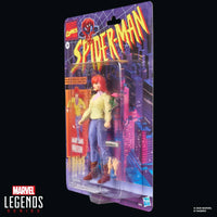 Mary Jane Watson Spider-Man: The Animated Series Marvel Legends Retro Action Figure by Hasbro 6-Inch