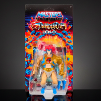Mattel Masters of the Universe ThunderCats Lion-O 6-inch action figure in colorful blister pack with sword accessory