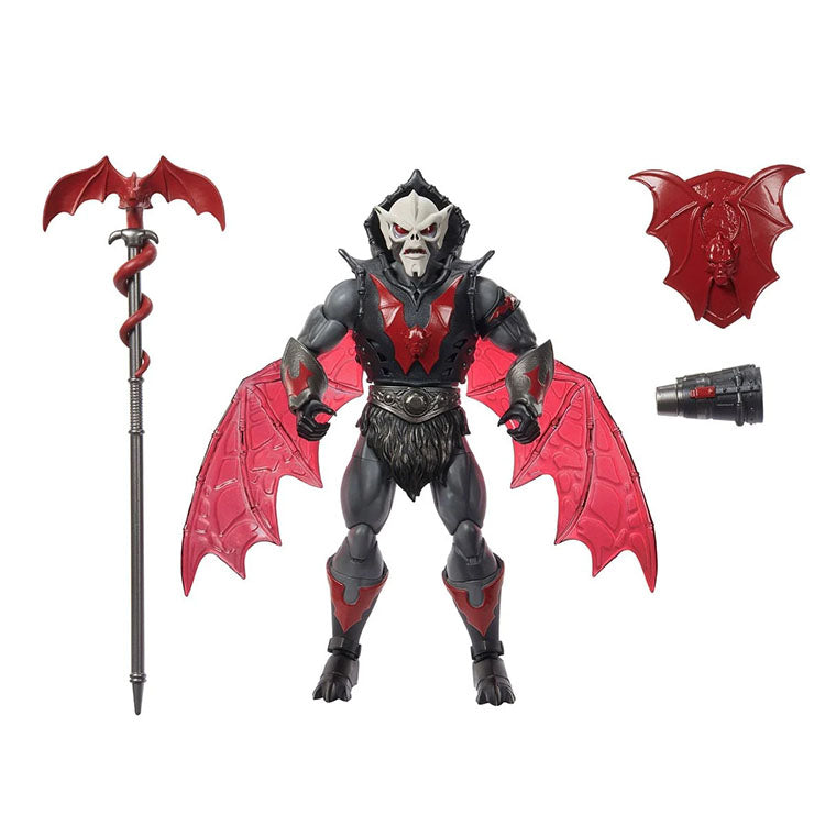 Hordak Masters of the Universe Masterverse Wave 18 action figure with red wings and accessories by Mattel
