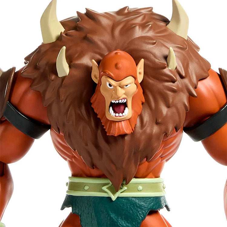 Beast-Man Masters of the Universe Origins deluxe 6 inch action figure by Mattel with spiked fur and fierce expression