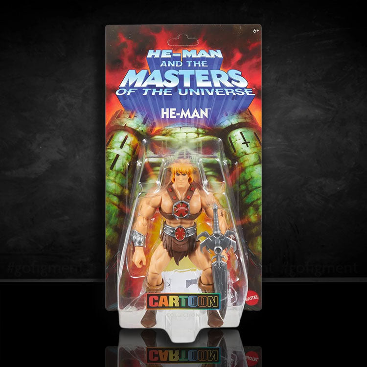 He-Man Masters of the Universe Origins 6 inch action figure by Mattel in original blister packaging