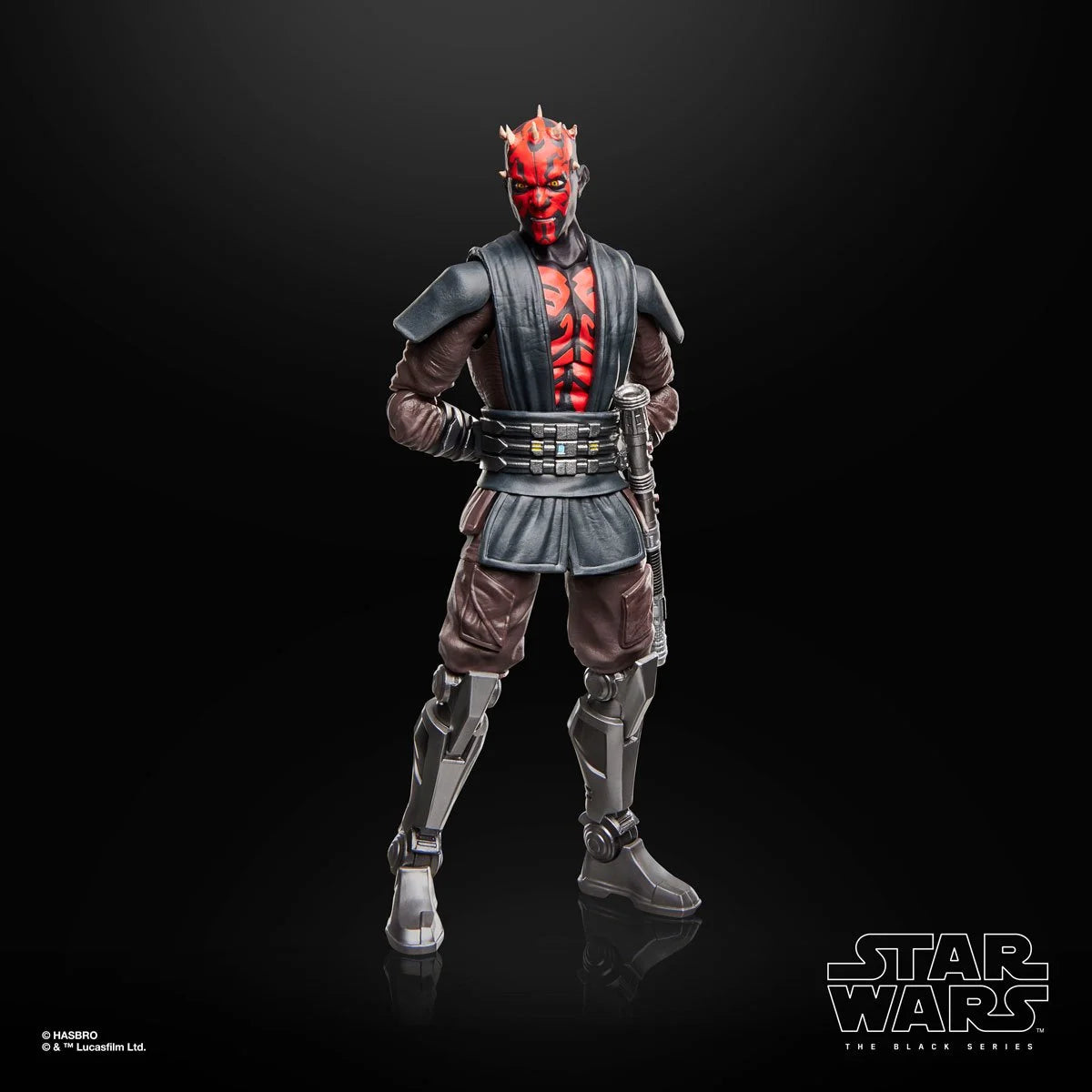 Darth Maul Star Wars 1:12 Scale 6 Inch The Black Series "Maul" Action Figure by Hasbro with detailed red and black design