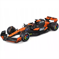 Bburago 1:43 scale die-cast McLaren MCL38 Formula 1 car with Oscar Piastri figure and authentic helmet