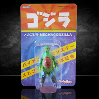 Mechagodzilla Vintage 50th Anniversary Toho ReAction Figure Super7 3.75 Inch new in box collectible toy Godzilla series