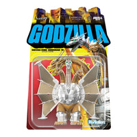 Mecha King Ghidorah 3 3/4-Inch ReAction Figure Super7 Godzilla Toho Collectible Figure new in box with metallic wings and robotic details