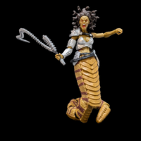 Cursed Medusa Assassin from Below -Vitruvian H.A.C.K.S. 1:18 Scale Action Figure by Boss Fight Studio Llc with whip weapon and serpent tail