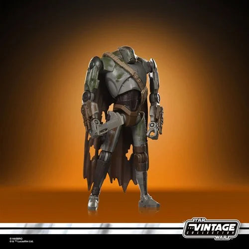 Mercenary Droid 3.75-Inch Action Figure by Hasbro in dark armor with weapons