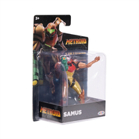Samus in Varia Metroid Prime Figure 2.5 inch World of Nintendo 3 Points of Articulation by Go Figment in packaging