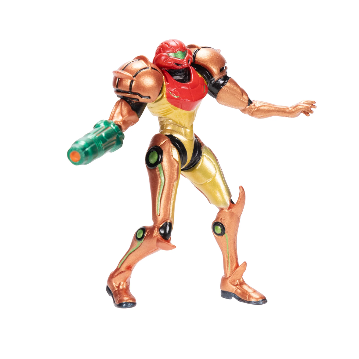 Samus in Varia Metroid Prime Figure 2.5 inch World of Nintendo 3 Points of Articulation by Go Figment collectible figure