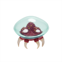 Metroid Prime Figure 2.5 inch Metroid World of Nintendo 3 Points of Articulation by Go Figment collectible toy