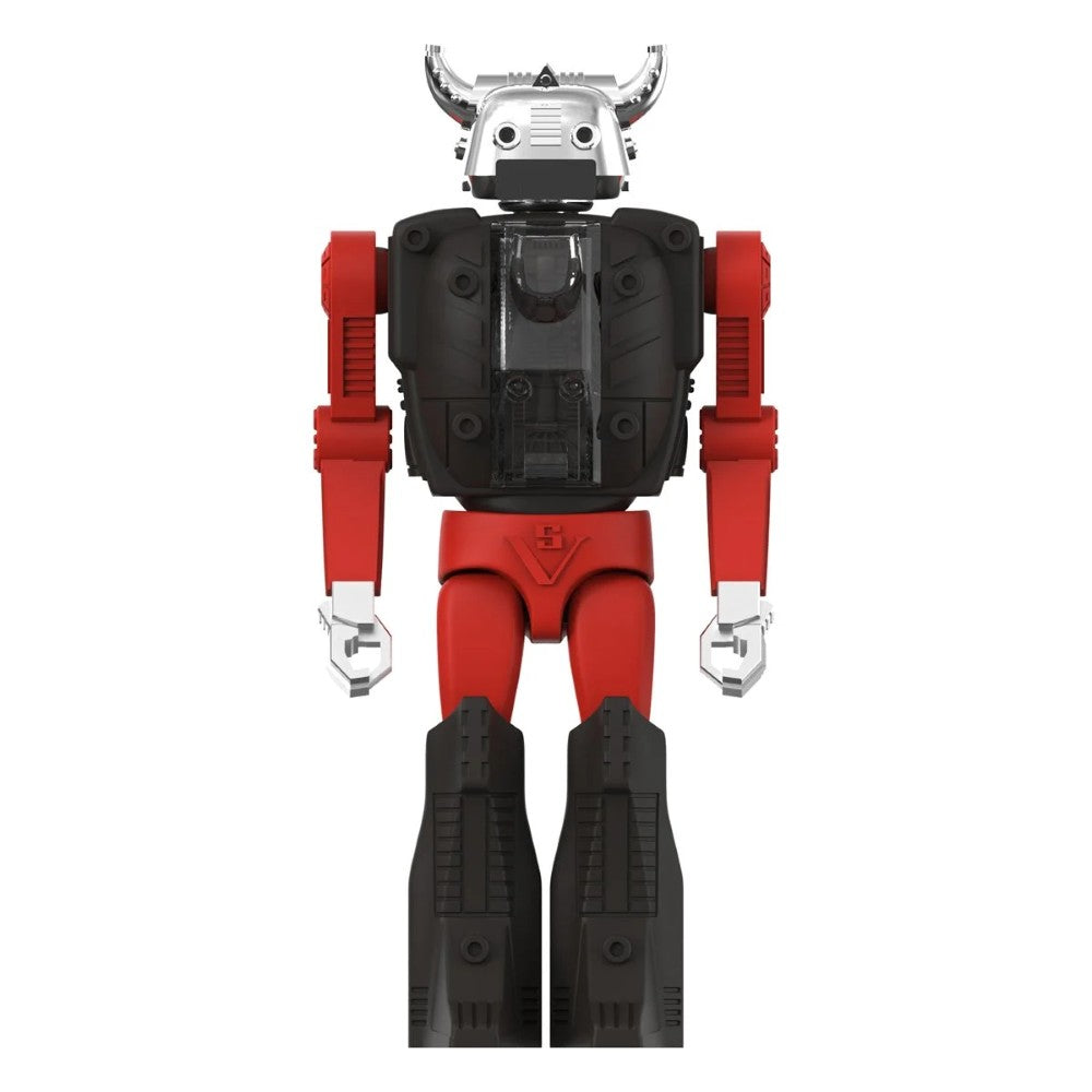 Phobos Micronauts Super7 ReAction+ Action Figure 12 Points of Articulation in red and black, new in box collectible by Super7