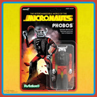 Phobos Micronauts Super7 ReAction+ Action Figure 12 Points of Articulation new in box by Super7 collectible toy