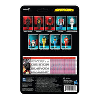 Phobos Micronauts Super7 ReAction+ Action Figure 12 Points of Articulation new in box with character stats and series lineup on card back